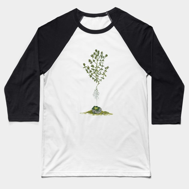 Green house Baseball T-Shirt by RobertRichter